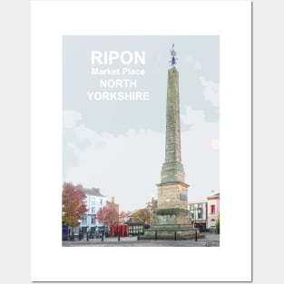 Ripon, North Yorkshire. Travel poster Posters and Art